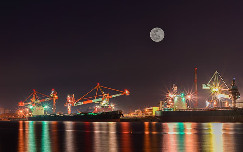 加古川の夜景